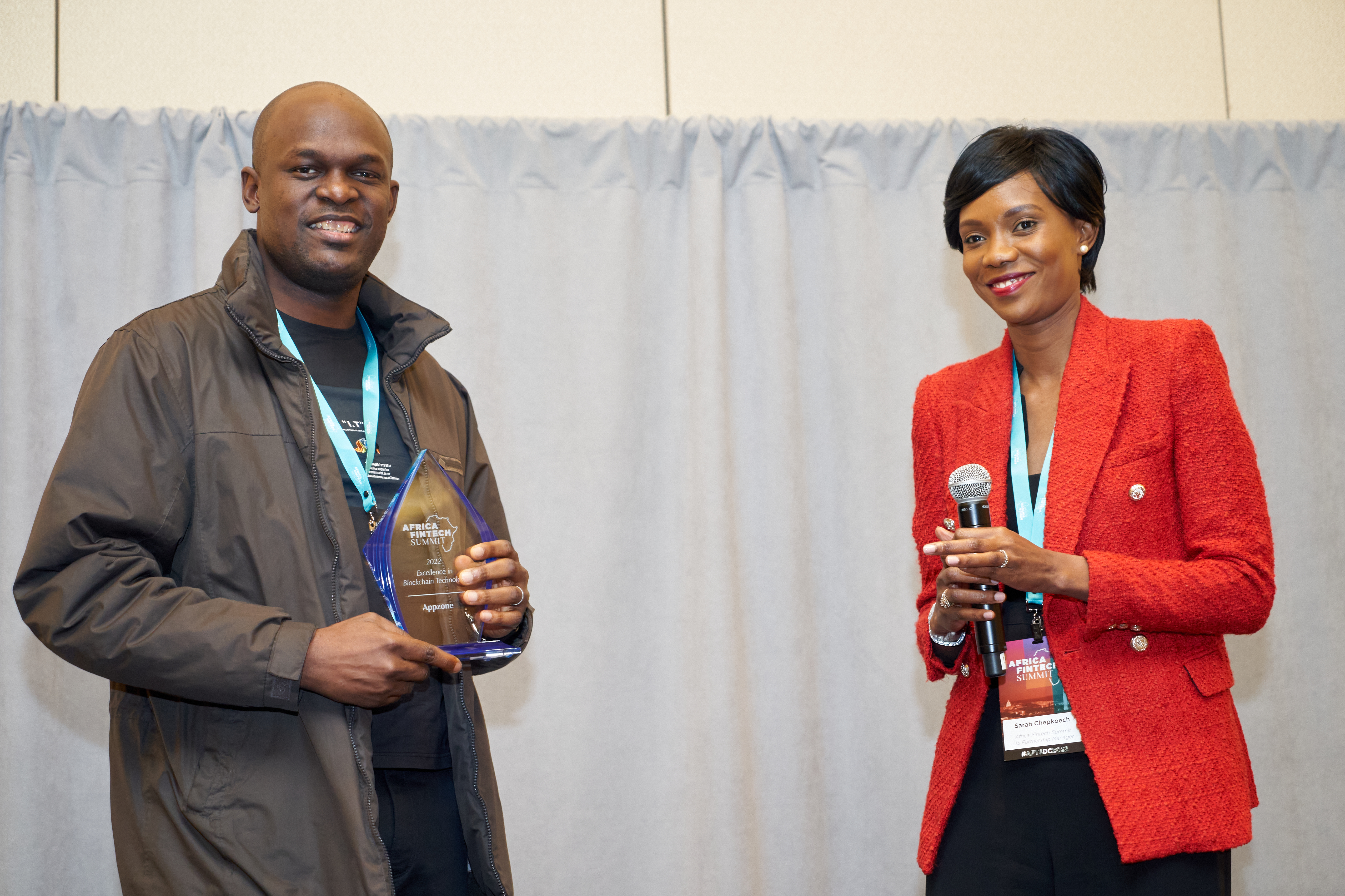 AppZone Wins Excellence in Blockchain Technology Award at 2022 Africa Fintech Summit